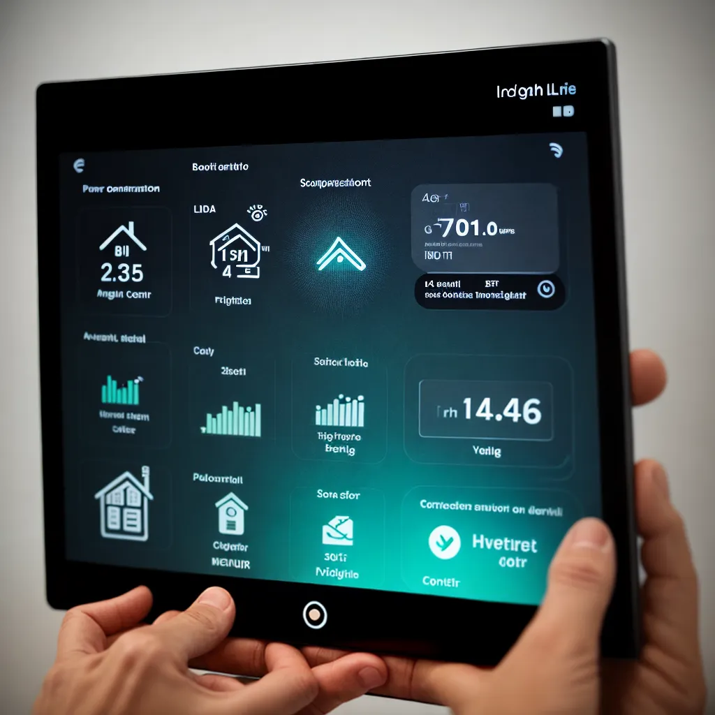 painel controle casa inteligente energia 2