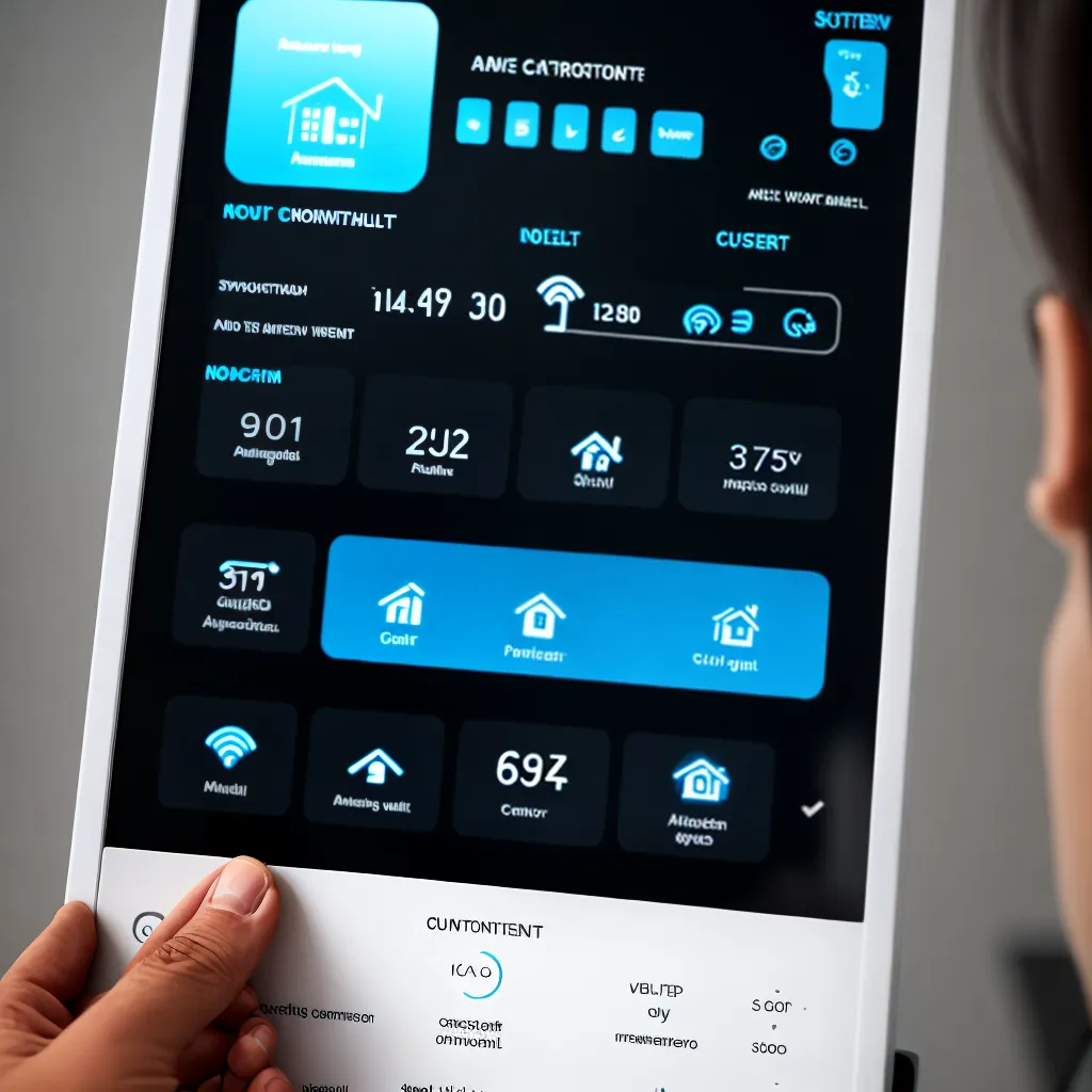 painel controle casa inteligente energia 3