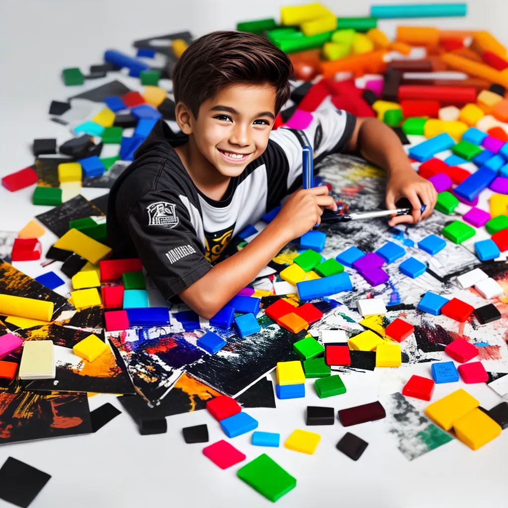crianca colorindo authentic games
