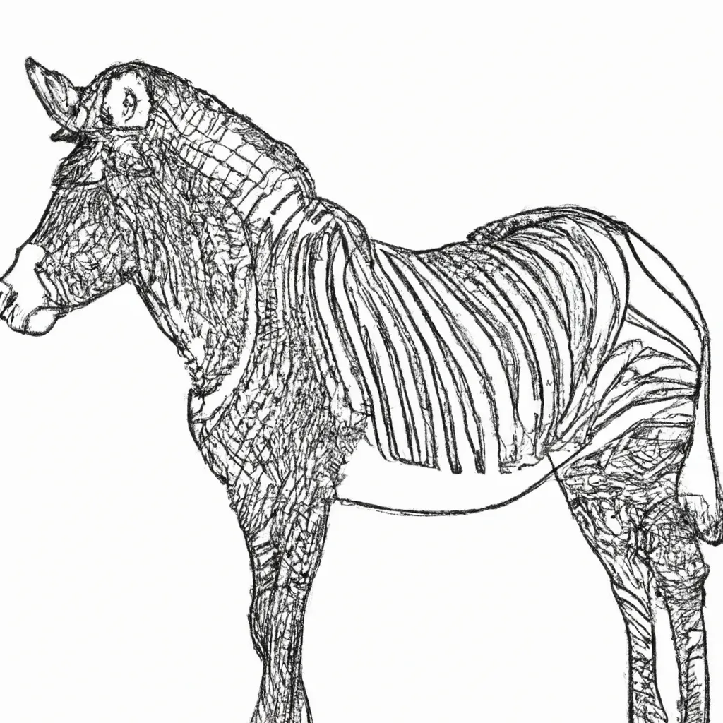 desenhos zebras grevy imprimir colorir 10