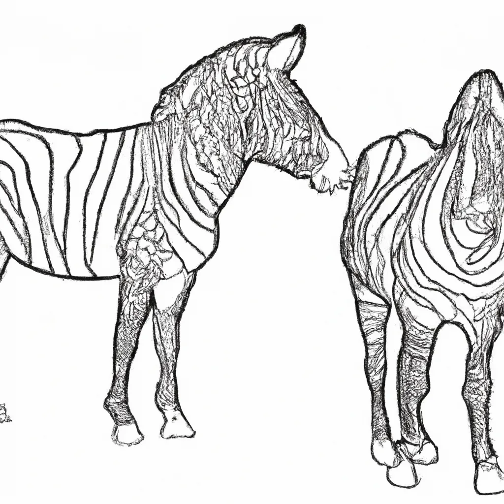 desenhos zebras grevy imprimir colorir 12