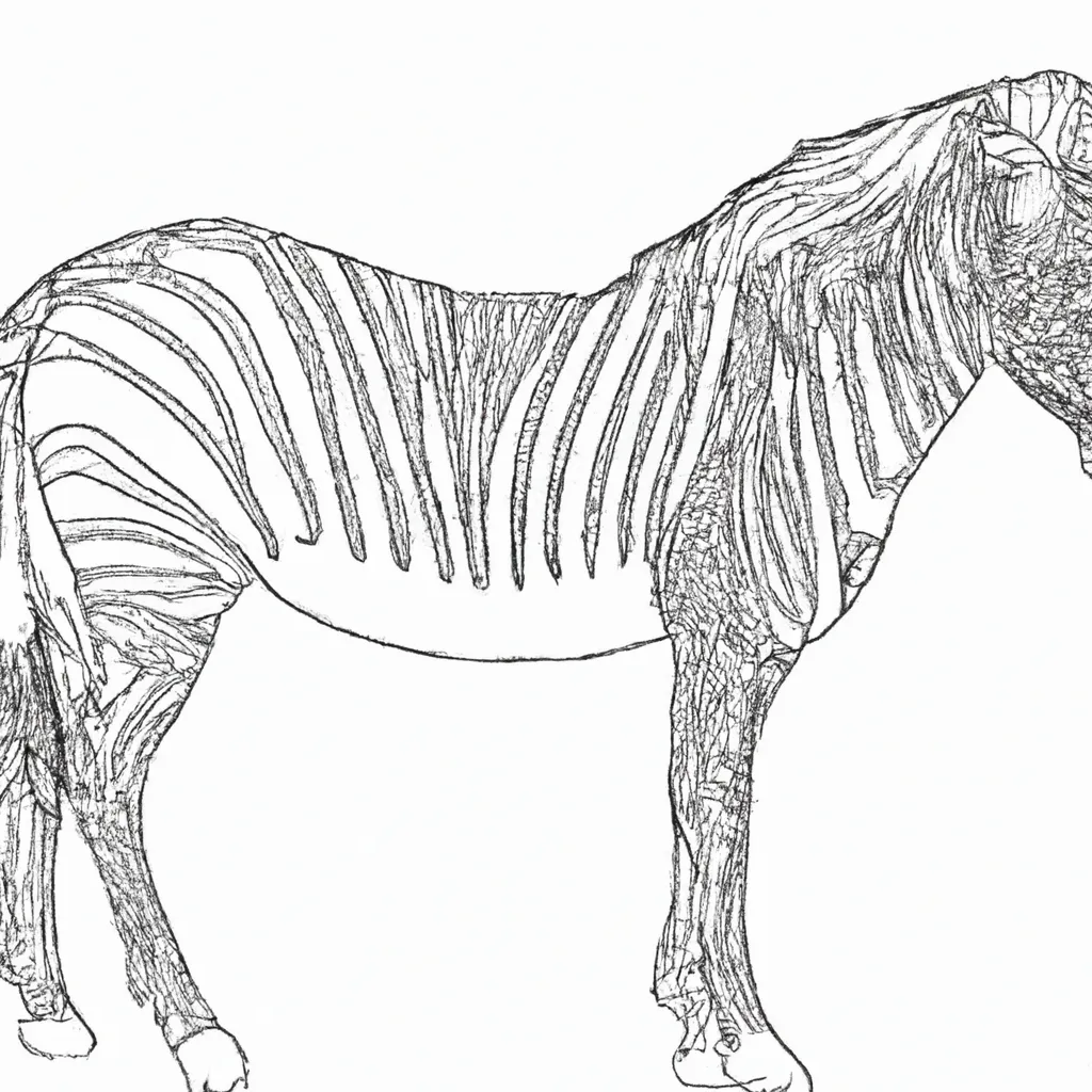 desenhos zebras grevy imprimir colorir 14