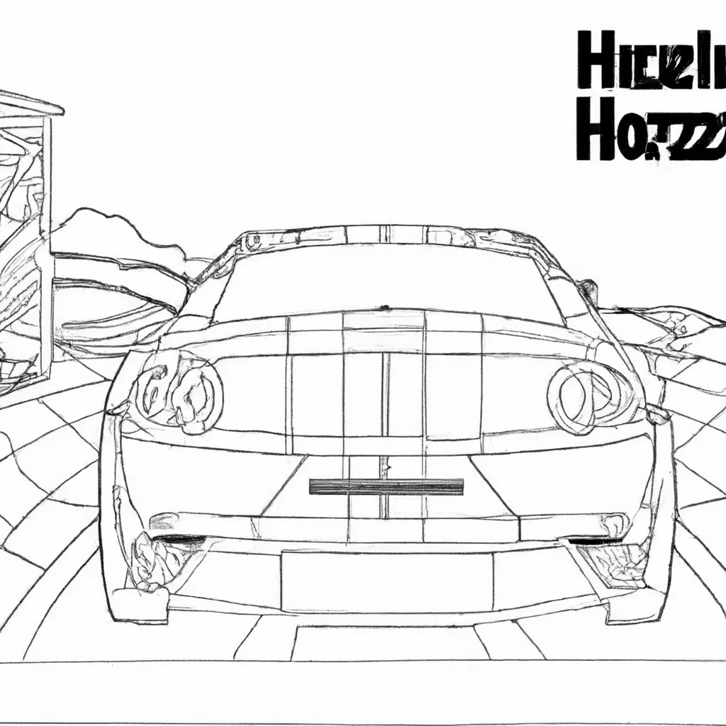 Forza Horizon: Desenhos para Colorir e Acelerar