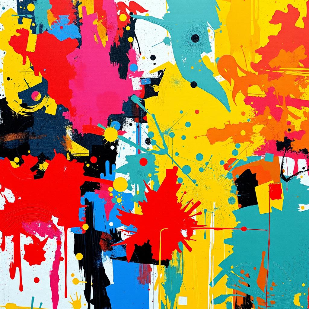 Pinturas por estilo: Expressionismo Abstrato: Características e Interpretação