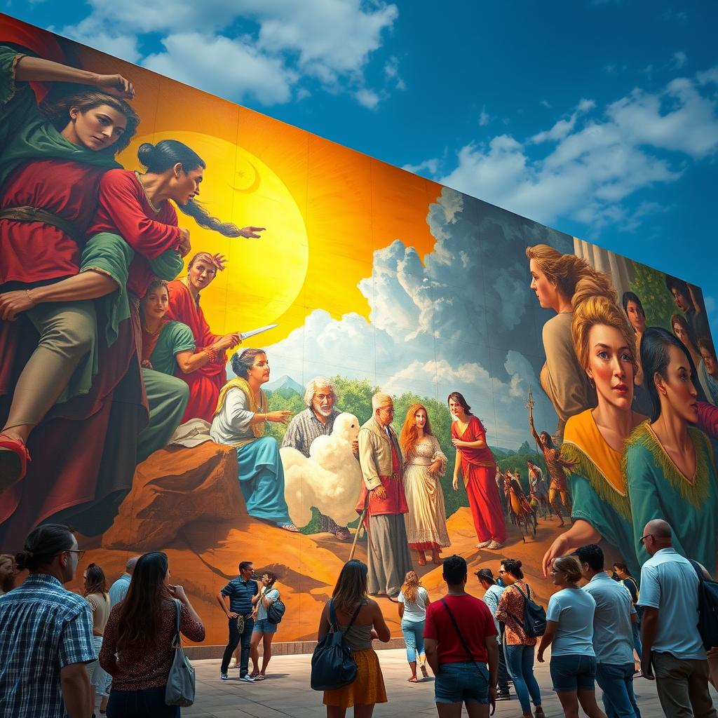 Pinturas por estilo: muralismo: Características e Interpretação