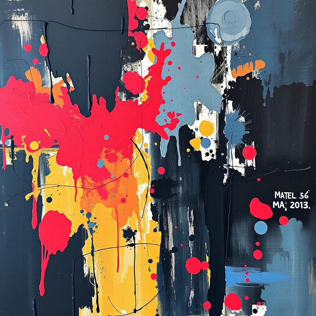 Artistas por movimento artístico: Tachismo: Características e Interpretação