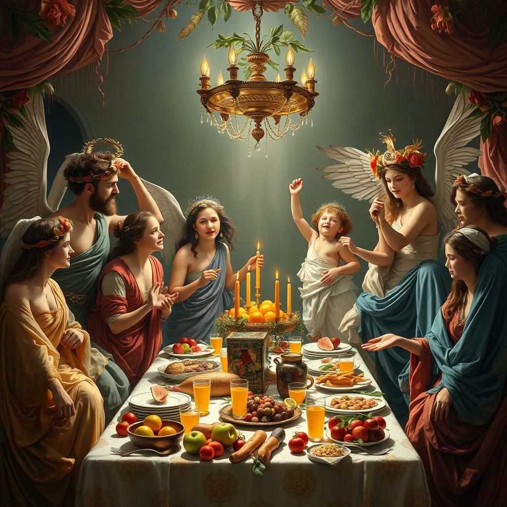 A Festa dos Deuses (1516): Características e Interpretação