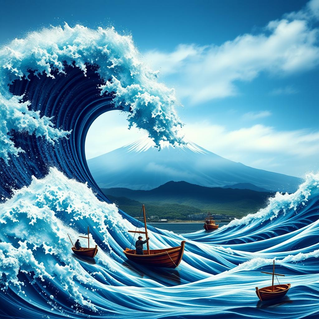 A Grande Onda de Kanagawa (1831): Características e Interpretação