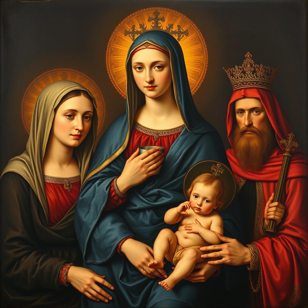 A Virgem, o Menino, Santana e São João Batista (1499): Características e Interpretação