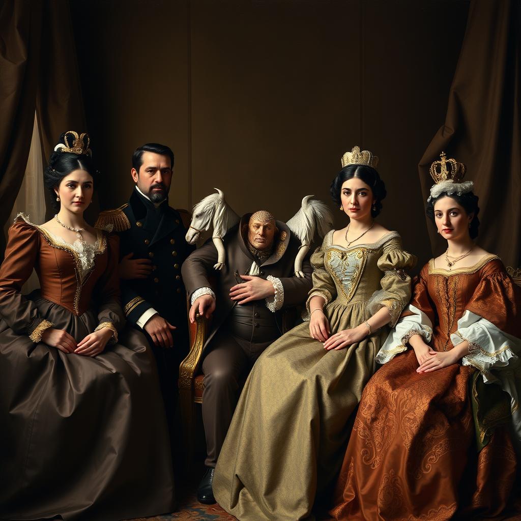 Carlos IV da Espanha e a sua família (1800): Características e Interpretação