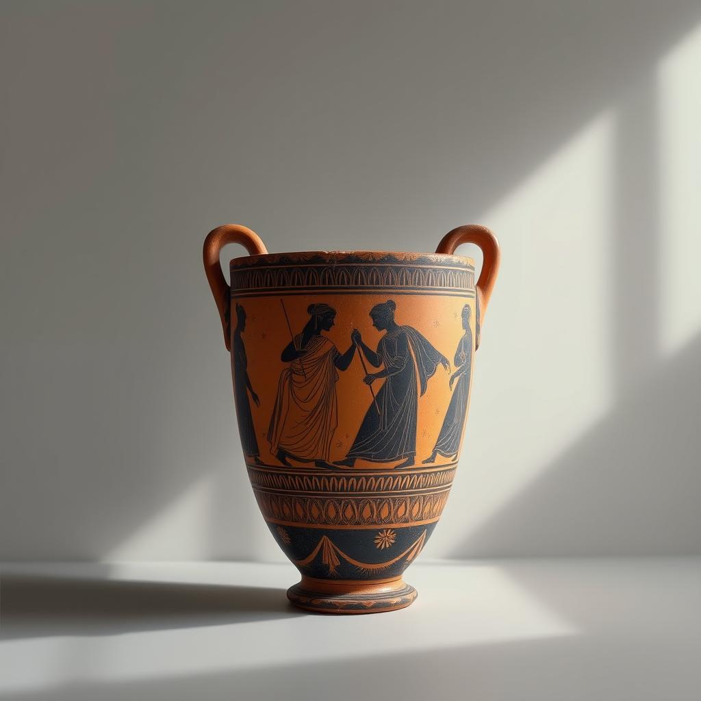 Cerâmica da Grécia Antiga: Anfora de Terracota Jarro - 530 a.C.: Características e Interpretação