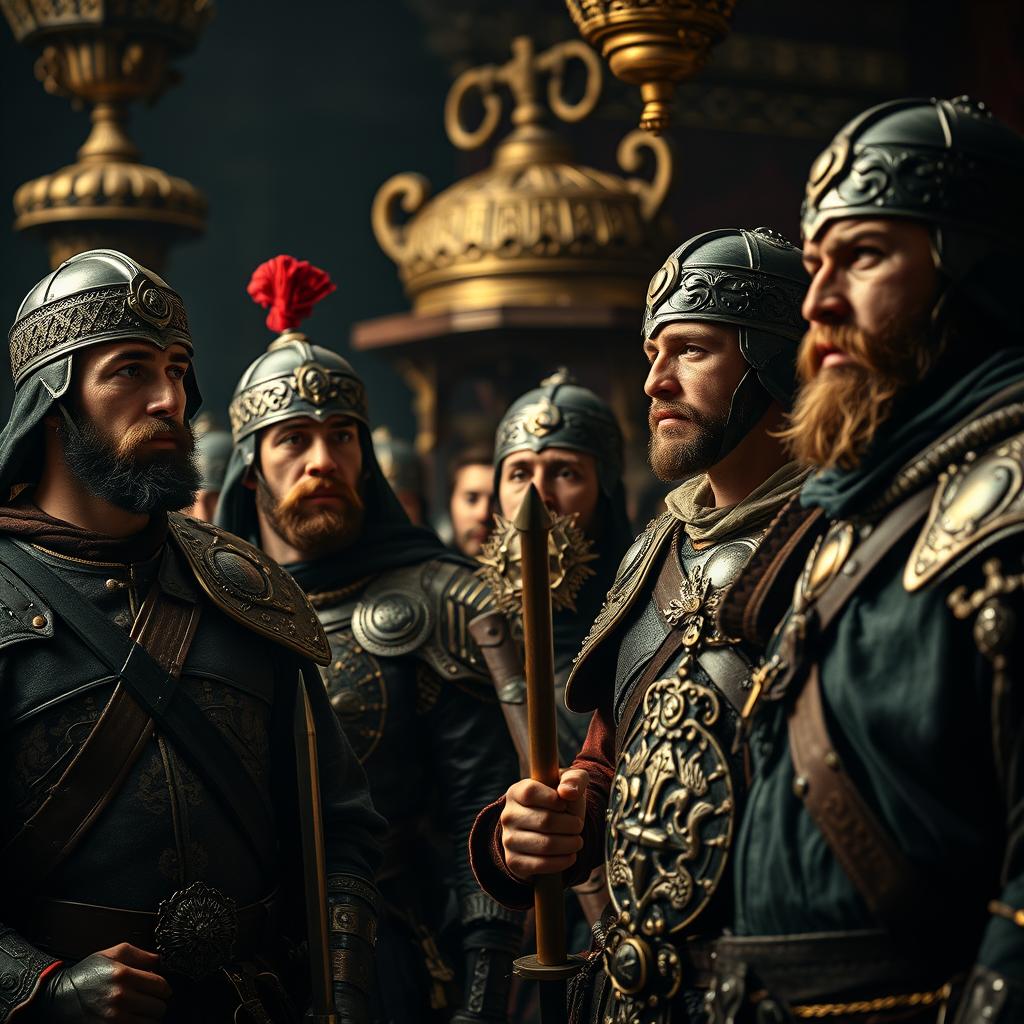 Cruzados atônitos pela riqueza do Oriente.: Características e Interpretação