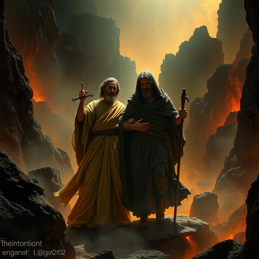 Dante e Virgílio no Inferno (1850): Características e Interpretação