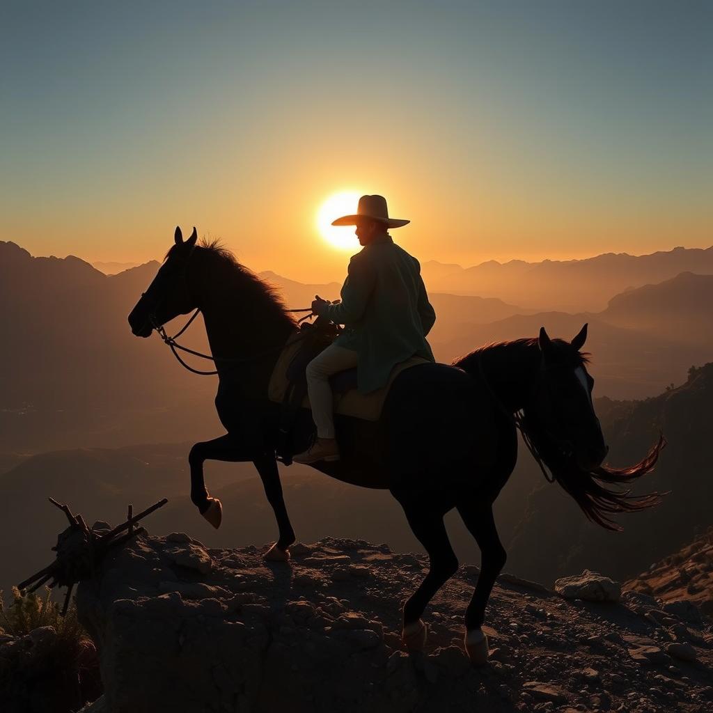 Dom Quixote e Sancho Pança nas montanhas.: Características e Interpretação