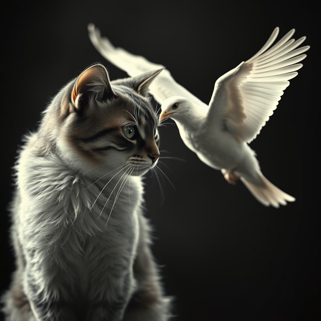 Gato e um Pássaro (1928): Características e Interpretação