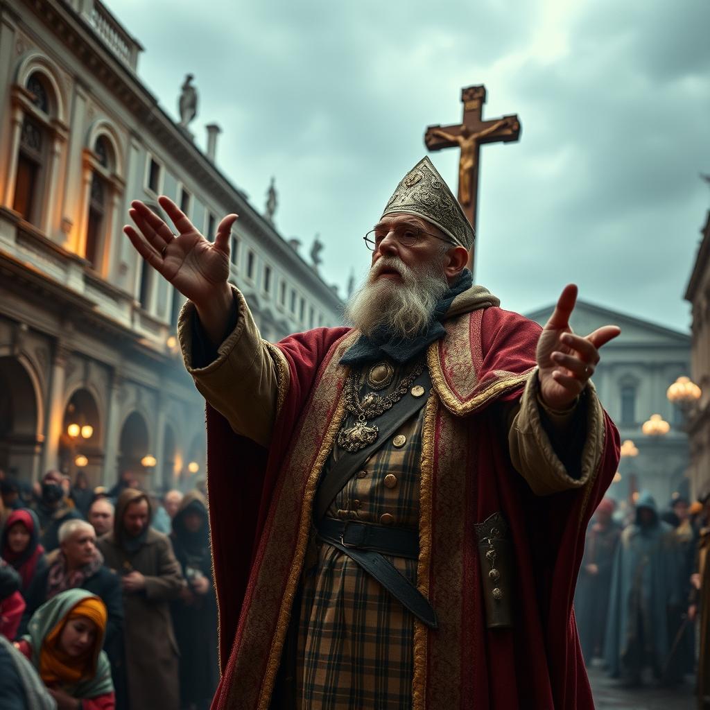 Gustave Doré - Enrico Dandolo, Doge de Veneza pregando a Cruzada: Características e Interpretação Gustave Doré - Enrico Dandolo, Doge de Veneza pregando a Cruzada: Características e Interpretação