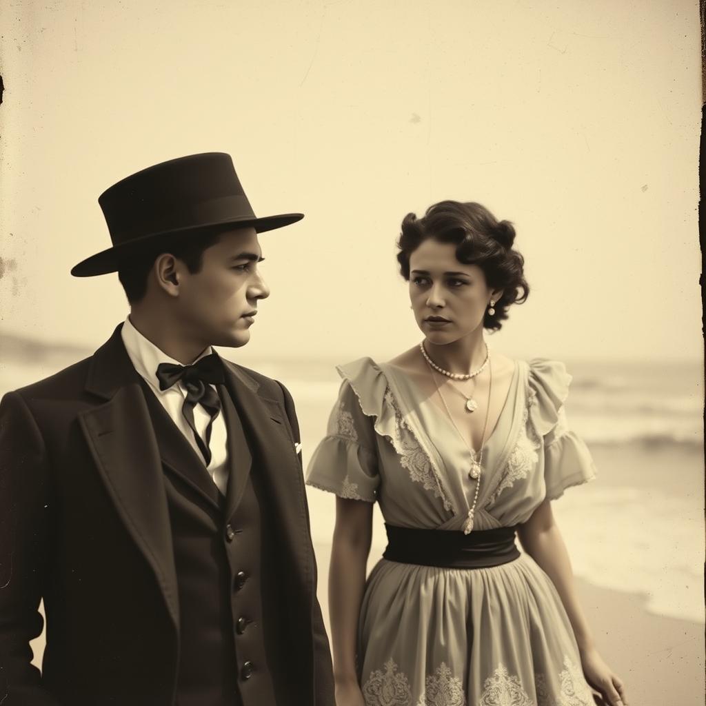 Homem e mulher na praia (1893): Características e Interpretação Homem e mulher na praia (1893): Características e Interpretação