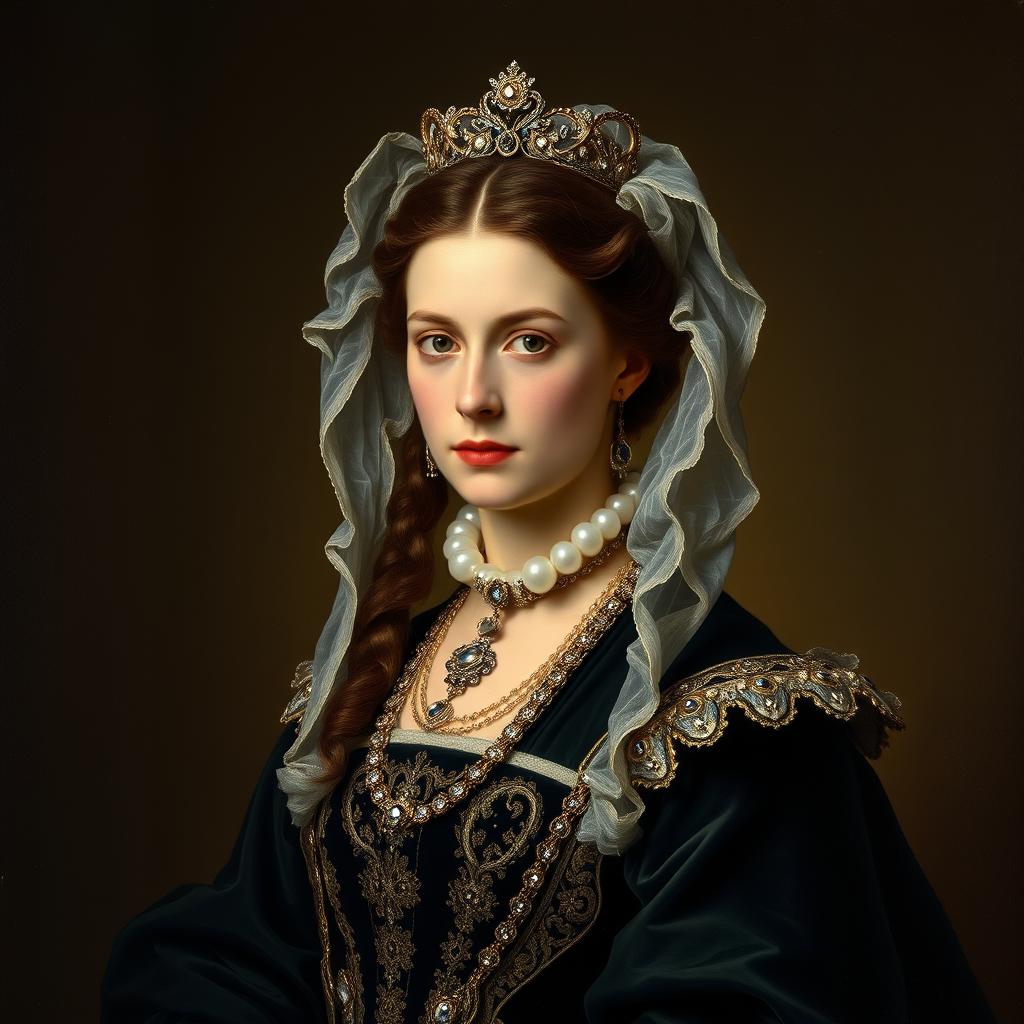 Jean-François Portaels - Carlota da Bélgica (1857): Características e Interpretação