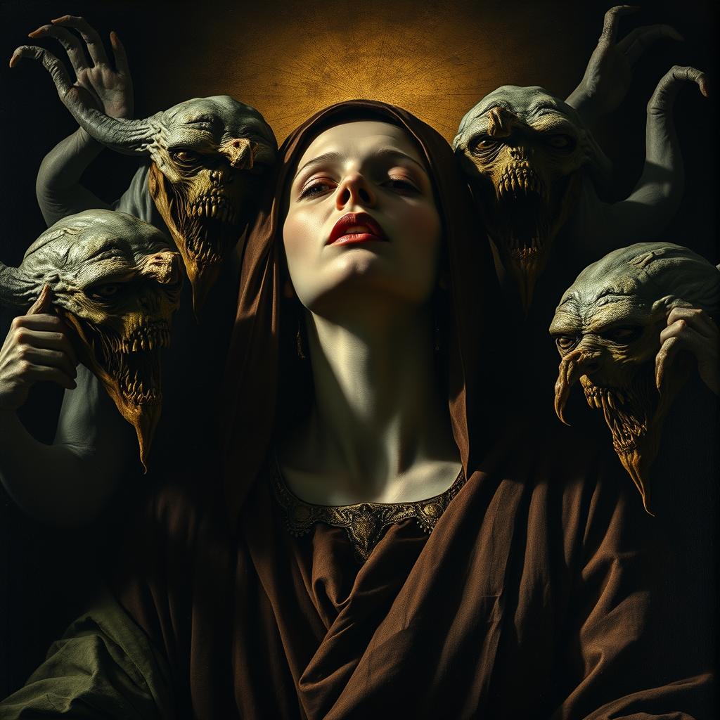 Tentação de Santo Antônio (Detalhe) 1506: Características e Interpretação