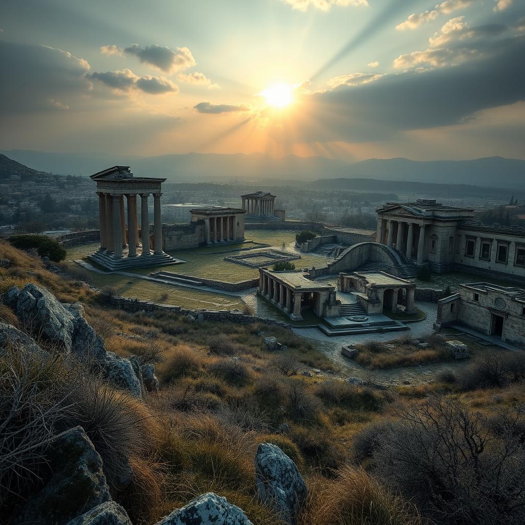 Thomas Cole - A Série do Curso do Império: Características e Interpretação