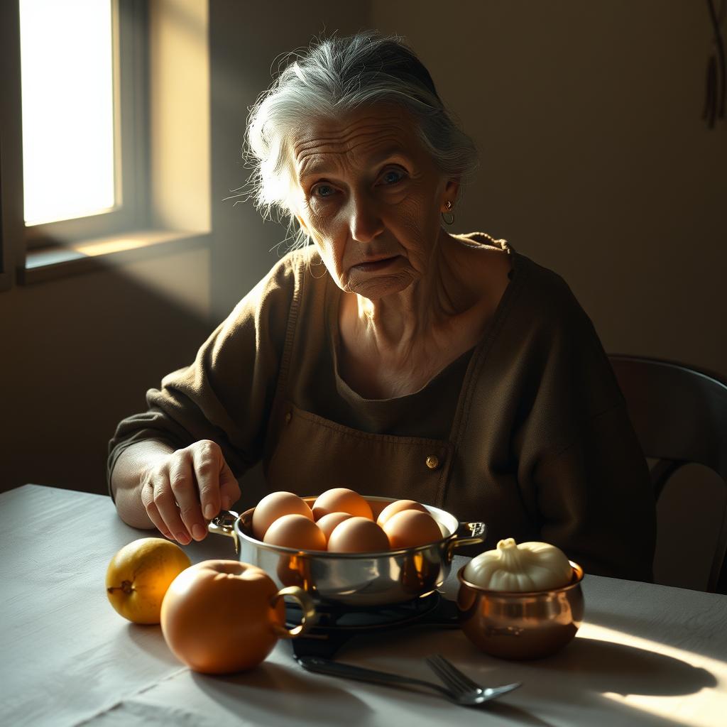 Uma Velha Cozinhando Ovos (1618): Características e Interpretação