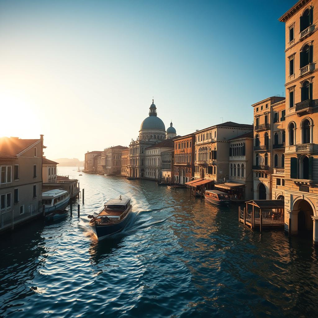 Vista de Veneza - Rio S. Marina: Características e Interpretação