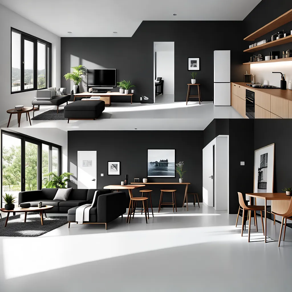 Vantagens do Porcelanato Preto na Decoração de AMBIENTES PEQUENOS!