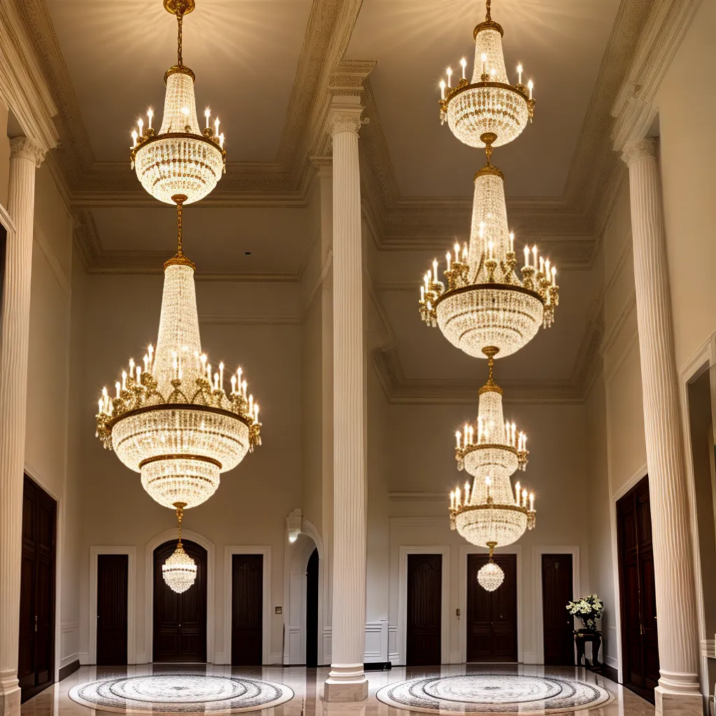 Fotos lustre marmore foyer luxo brilho