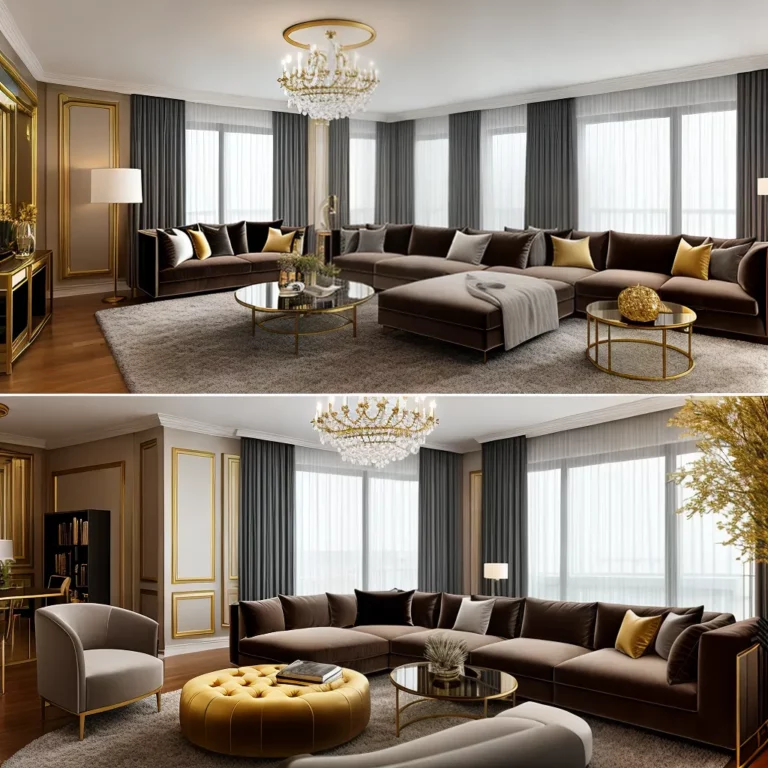 A Conexão Entre o Conforto e o Luxo na Decoração de CASAS!