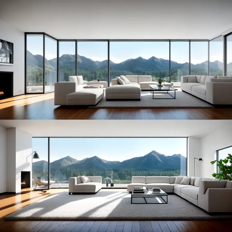 O Luxo da Simplicidade: CASAS DE LUXO com Decoração Minimalista!
