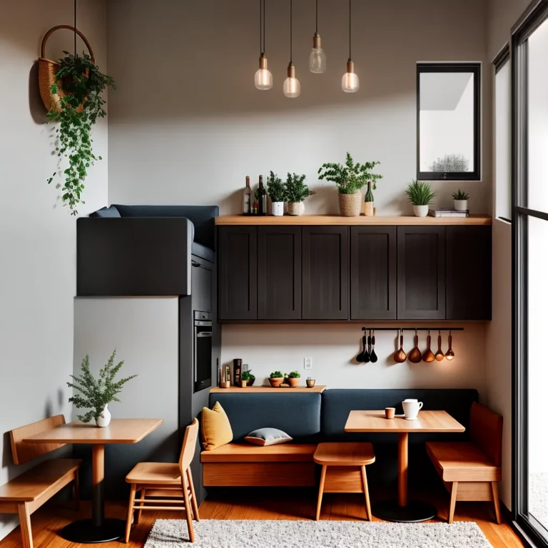 O charme e a praticidade do canto alemão na DECORAÇÃO de cozinhas