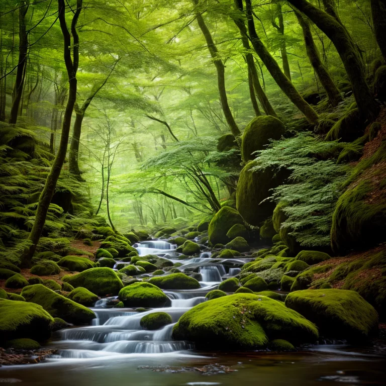 Cores que harmonizam com a natureza