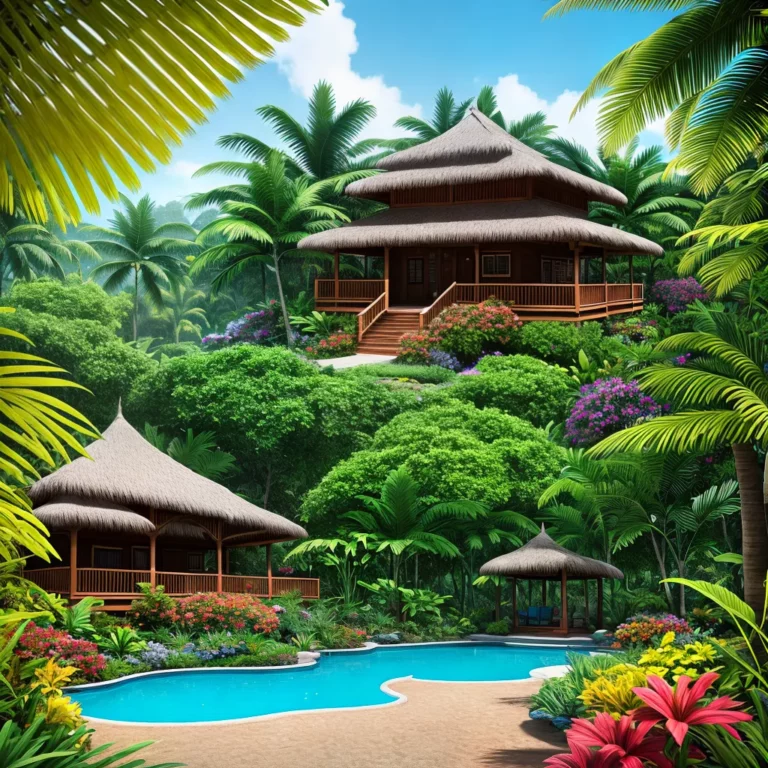 Pintura de casas: como criar um estilo tropical