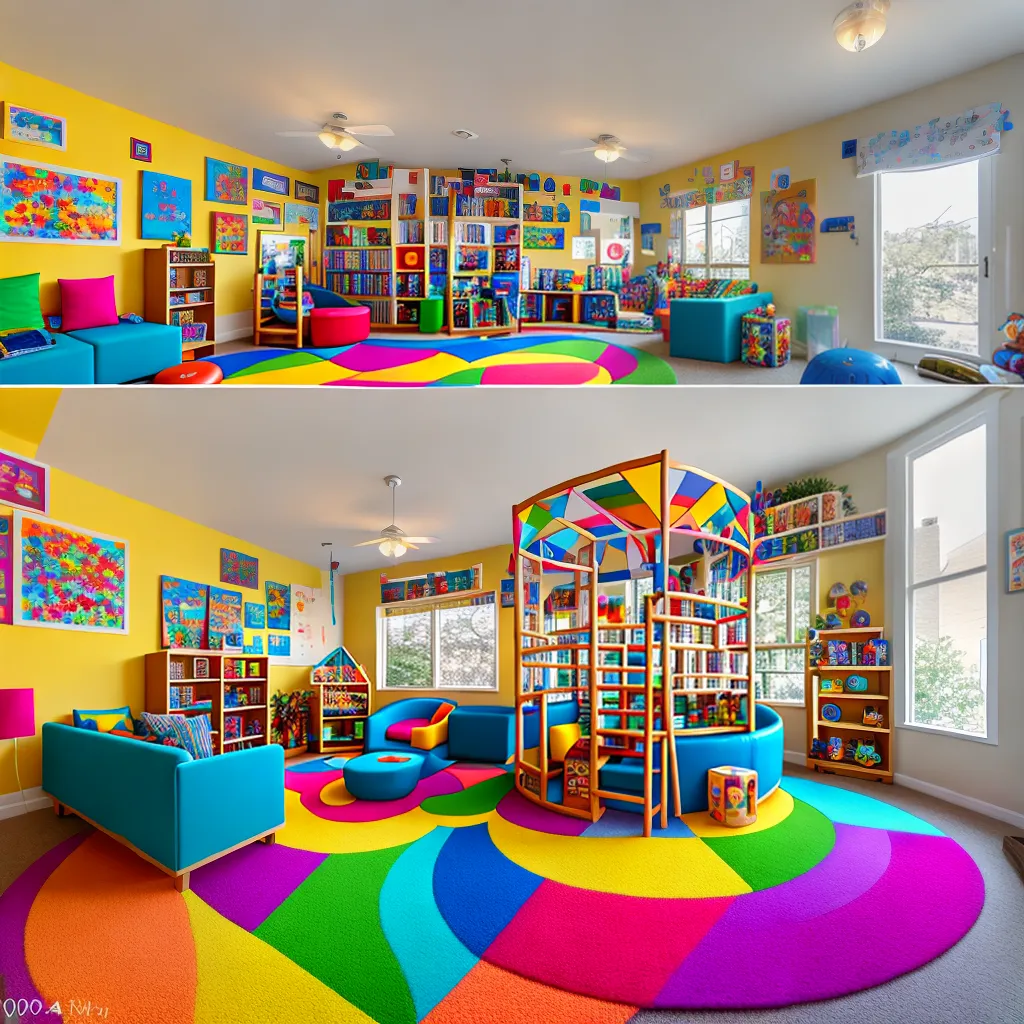Fotos sala brincar inclusiva brinquedos leitura artes
