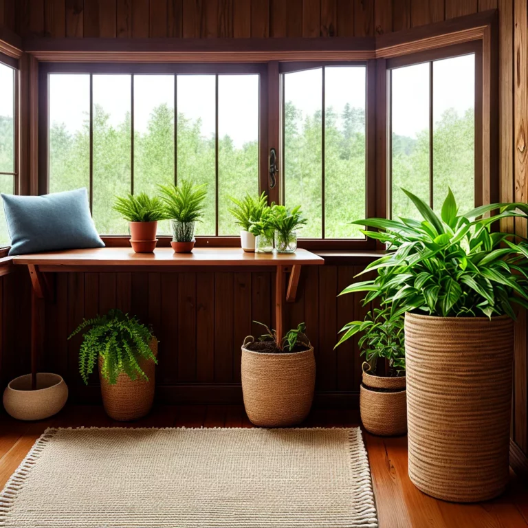SUSTENTABILIDADE no Chalé: Incorporando Elementos Ecológicos na Decoração