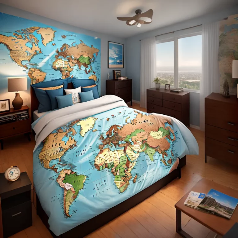 Como criar um quarto temático de viagens