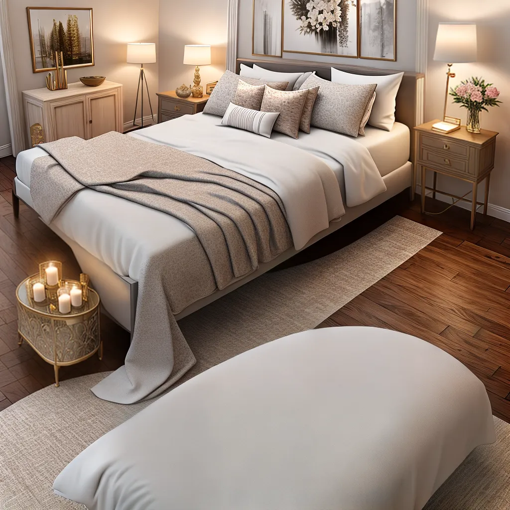 Fotos quarto romantico luxo velas rosas