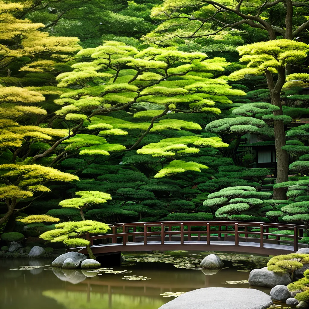Fotos jardim japones ponte casa tradicional