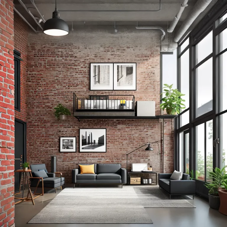 Charme Industrial: Como Criar este Estilo em sua KITNET