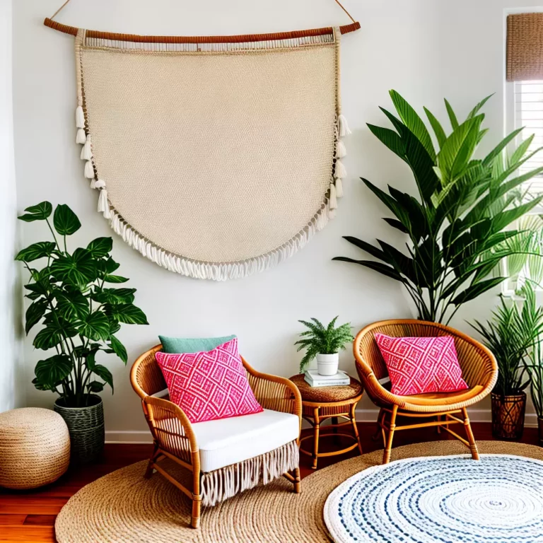 Estilo Boho-Chic na Decoração de KITNET