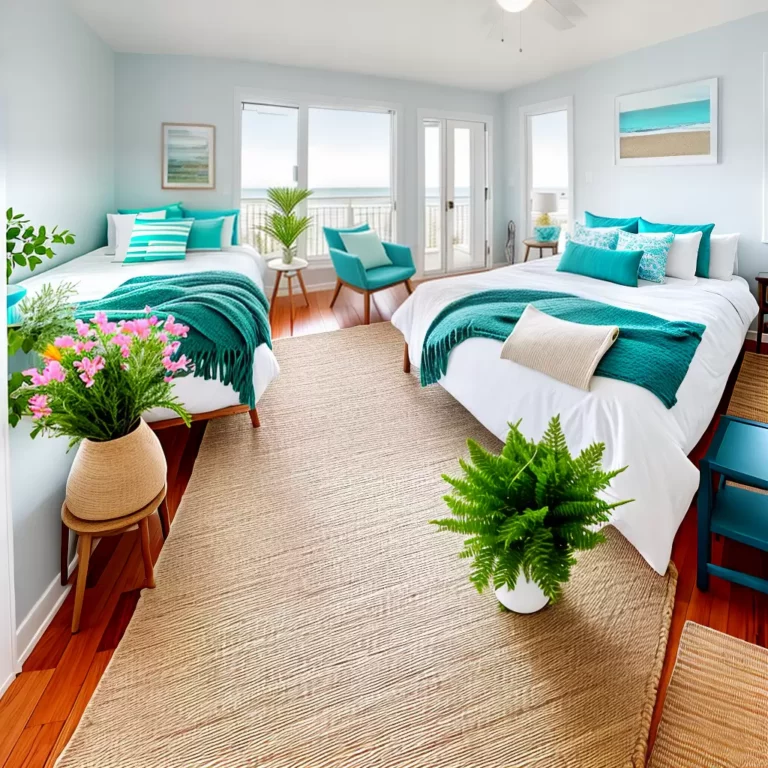 Praia em Casa: Decoração de Kitnet com Tema de PRAIA