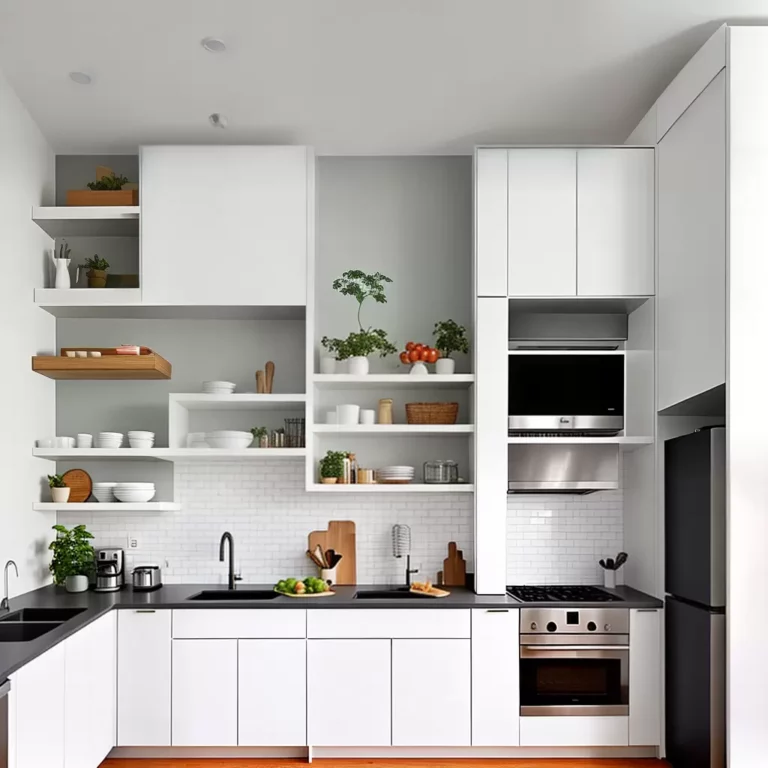 Organização e Design: A Cozinha de uma KITNET