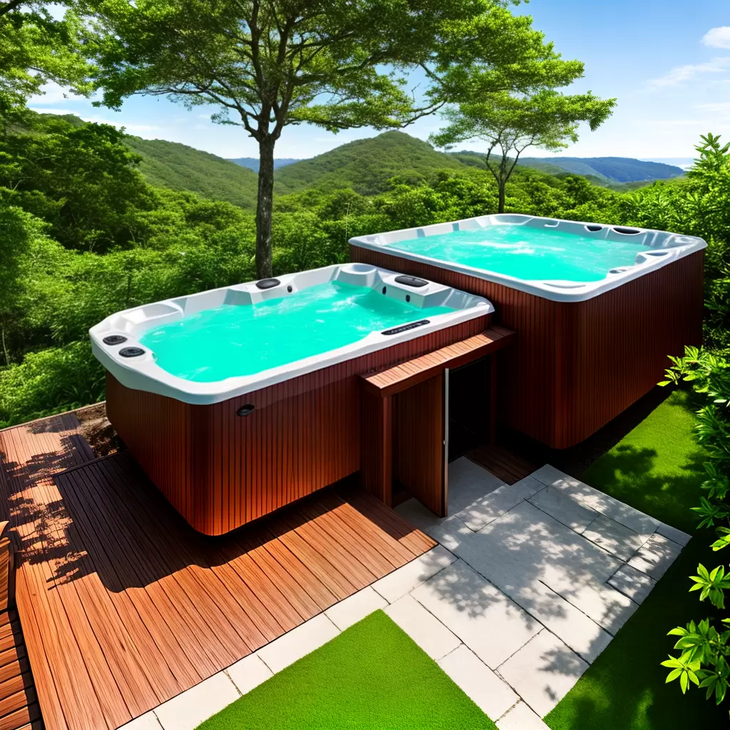 Fotos jacuzzi madeira natureza