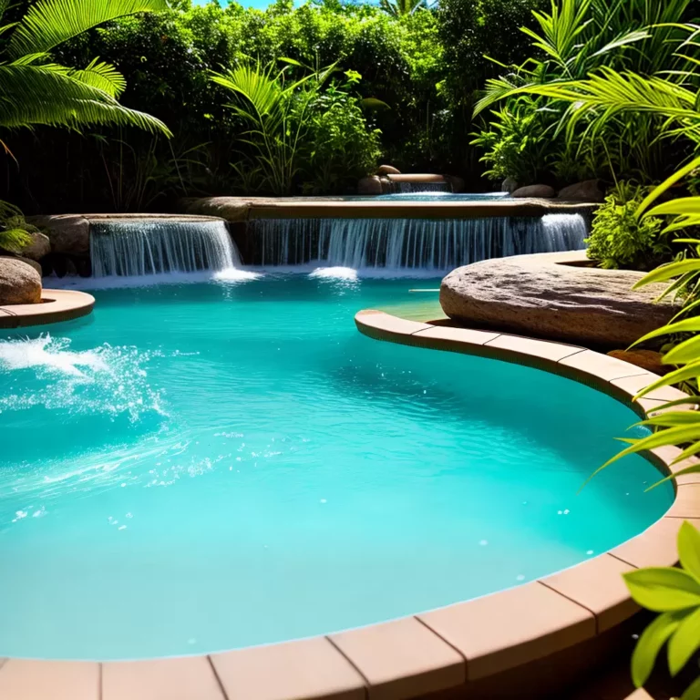 Verde e Relaxante: Incorporando Plantas no Espaço da Jacuzzi