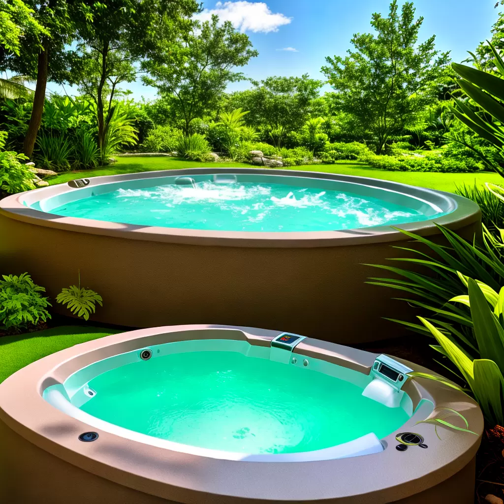 Fotos jacuzzi luxo ar livre planta