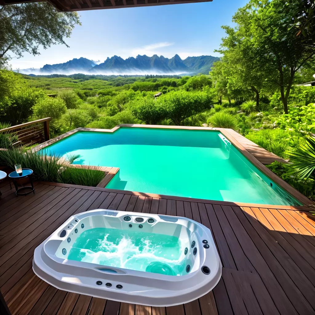 Fotos jacuzzi luxo montanha champagne