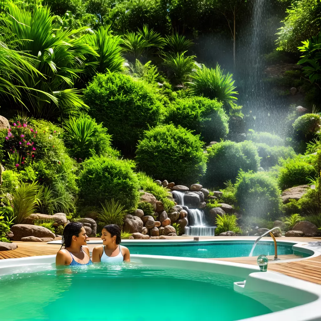 Fotos jacuzzi luxo casal champagne verde