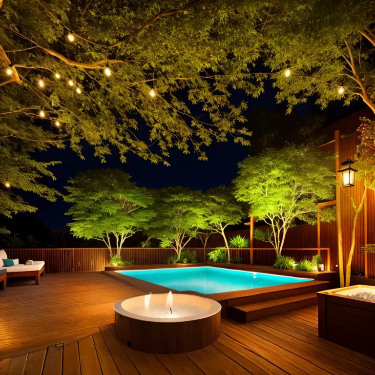 Espaço Zen: Elementos Decorativos para a Área da Jacuzzi