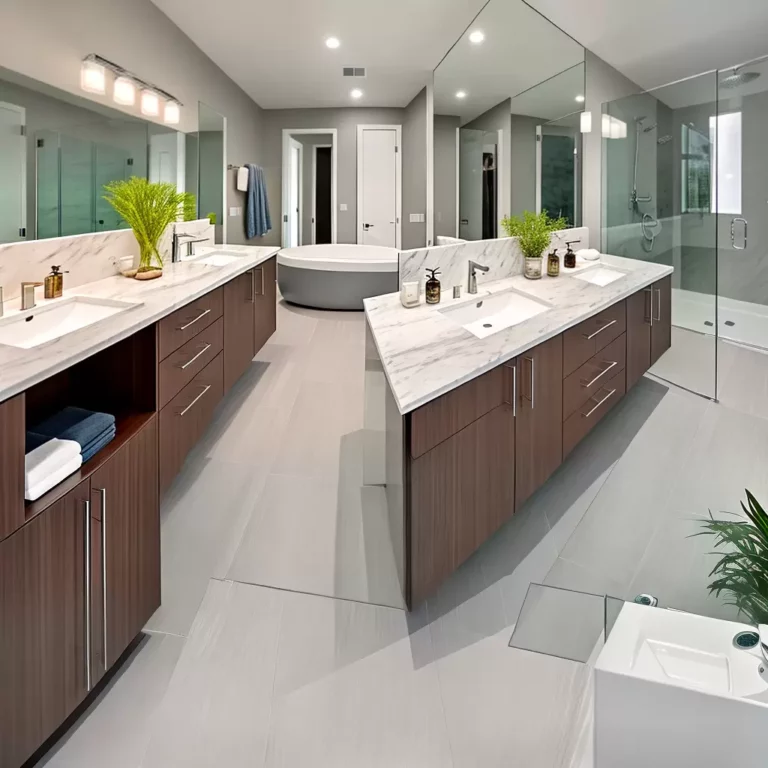 Reflexos Elegantes: Ideias de Decoração com Espelhos Redondos no Banheiro