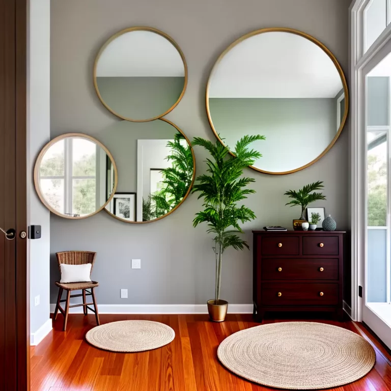 Feng Shui: O Papel dos Espelhos Redondos na Decoração de Interiores.